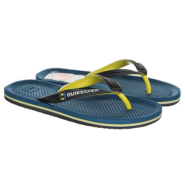 фото Вьетнамки Quiksilver Molokai Wordmar Black/Blue/Red