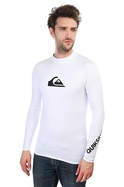 фото Гидрофутболка Quiksilver All Time Ls White