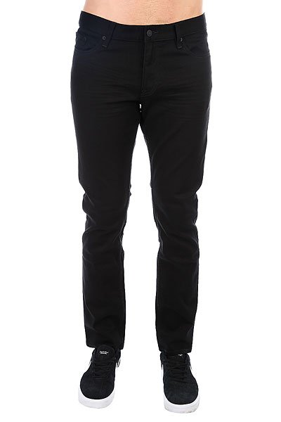 фото Джинсы прямые DC Worker Straight Black Rinse