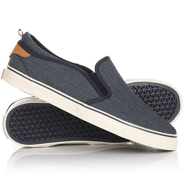 фото Кеды кроссовки низкие женские Wrangler Icon Slip On Navy