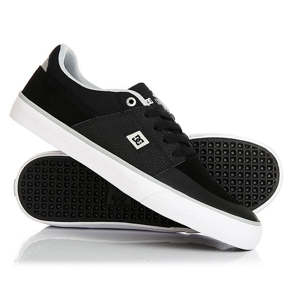 фото Кеды кроссовки низкие DC Wes Kremer Black/Grey/White