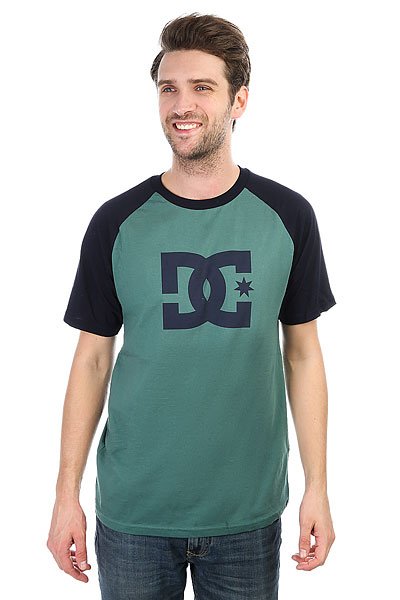 фото Футболка DC Star Raglan Sea Pine/Dark Indigo