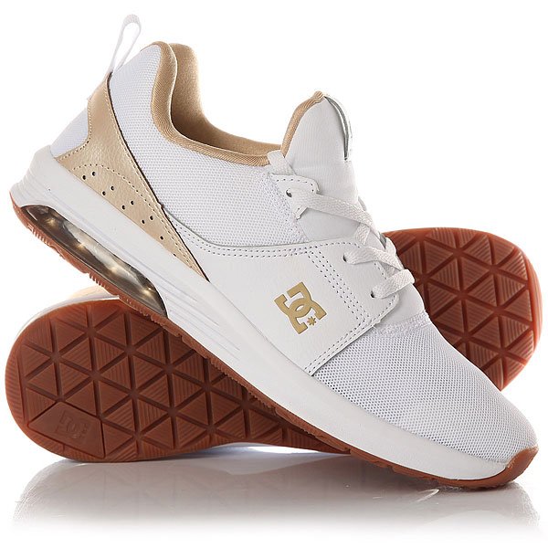 фото Кроссовки женские DC Shoes Heathrow Ia White