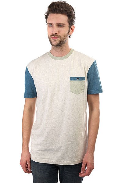 фото Футболка Quiksilver Baysicpocket Birch Heather