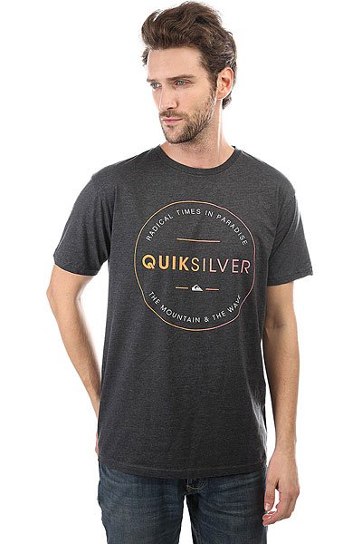 фото Футболка Quiksilver Freezone Charcoal Heather