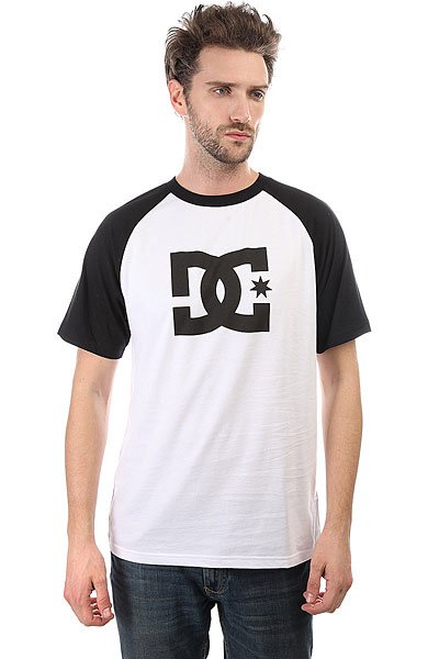 фото Футболка DC Star Raglan Ss Snow White/Black