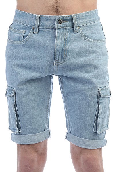 фото Шорты джинсовые Запорожец Pocket Denim Short Zap Regular Flex Light Blue