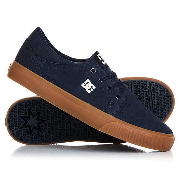 фото Кеды кроссовки низкие детские DC Trase Navy/Gum