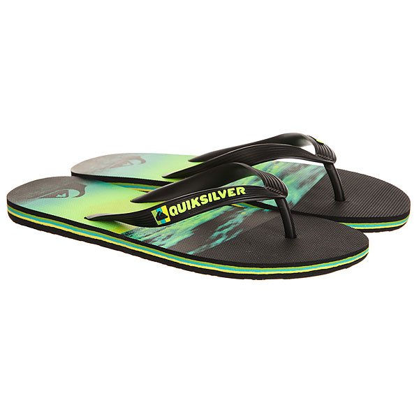 фото Вьетнамки Quiksilver Molokaiholddown Black/Green