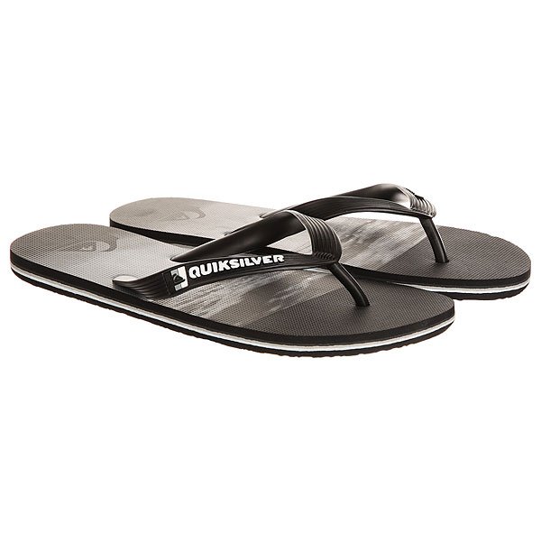 фото Вьетнамки Quiksilver Molokaiholddown Black/Grey