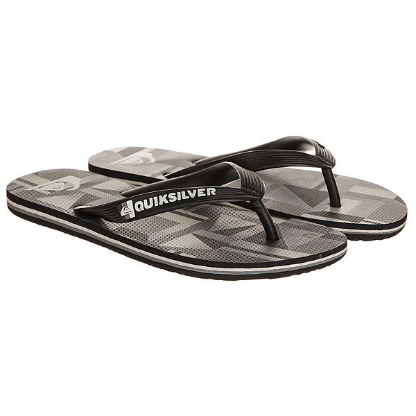 фото Вьетнамки Quiksilver Molochkremixyt Black/Grey