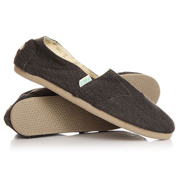 фото Эспадрильи Paez Original Cork Canvas Black