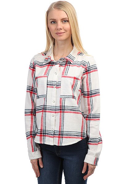 

Блузка женская Roxy Plaidparty Marshmallow Leti Pla