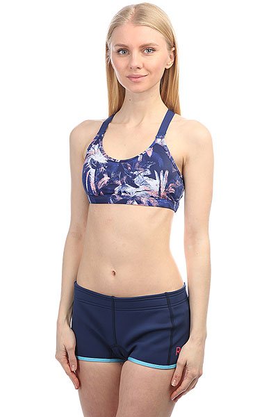 фото Бюстгальтер женский Roxy Lhassa Bra J Blue Depths Washed P