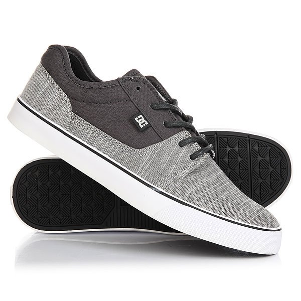 фото Кеды кроссовки низкие DC Tonik Tx Se Charcoal Grey