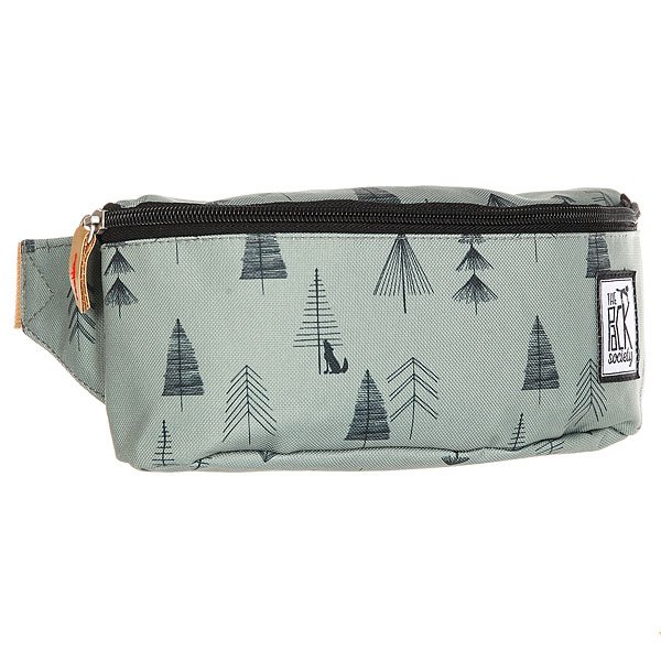 фото Сумка поясная The Pack Society Bum Bag Green Tree Allover