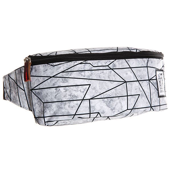 фото Сумка поясная женская The Pack Society Bum Bag Geometric Marble Allover