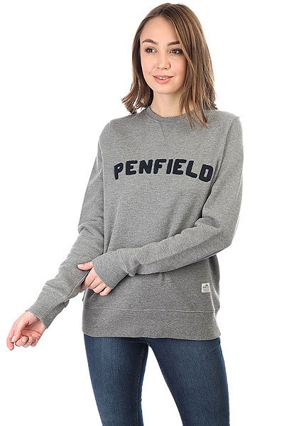 фото Толстовка свитшот женская Penfield Brookport Grey