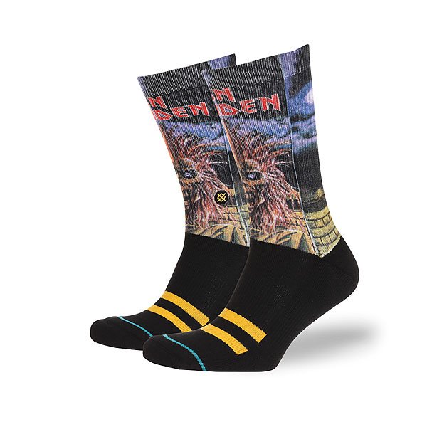 фото Носки высокие Stance Foundation Iron Maiden Black