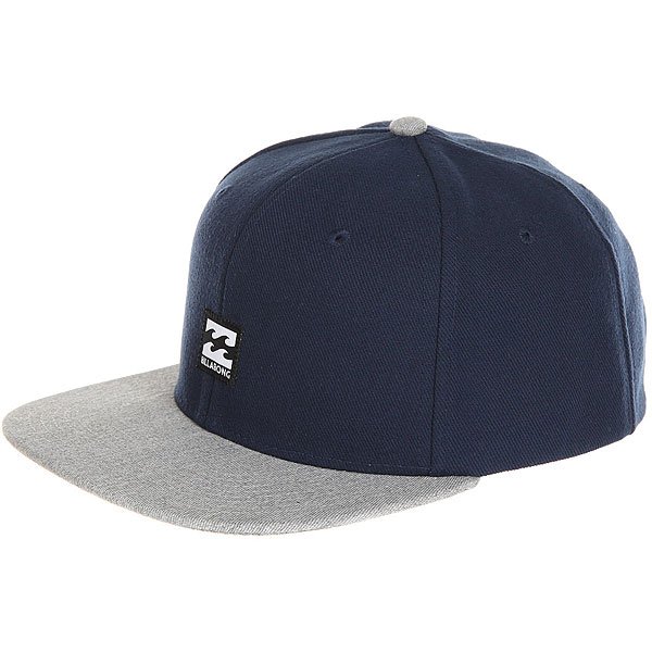 фото Бейсболка с прямым козырьком Billabong Primary Snapback Navy