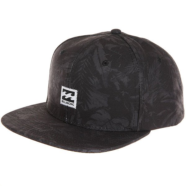 фото Бейсболка с прямым козырьком Billabong Sly Snapback Black/Grey