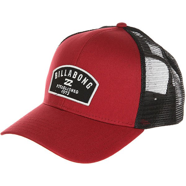 фото Бейсболка с сеткой Billabong Wharf Trucker Red Clay