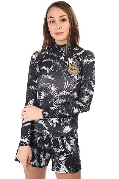 фото Гидрофутболка женская Billabong Surf Capsule Ls Black Sands