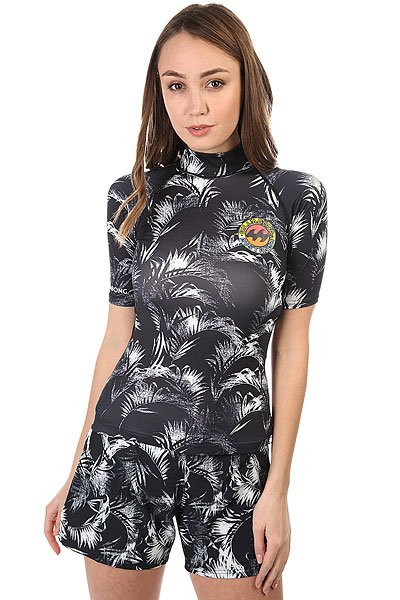 фото Гидрофутболка женская Billabong Surf Capsule Ss Black Sands