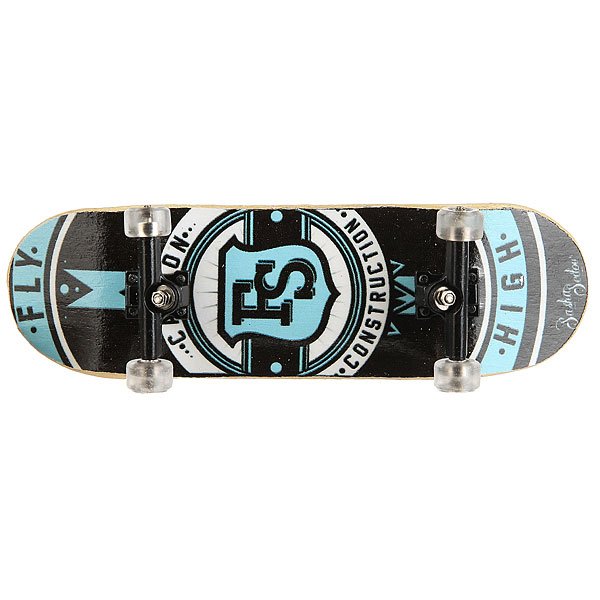 

Фингерборд Turbo-Fb FS Fly High Black/White/Light Blue/Clear