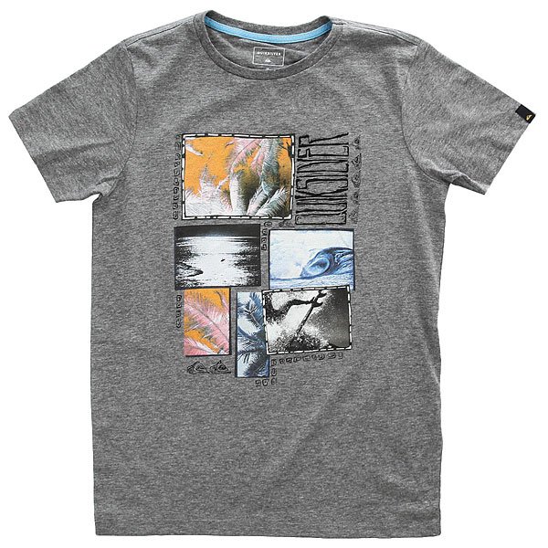 фото Футболка детская Quiksilver Sshetteythparfo Medium Grey Heather