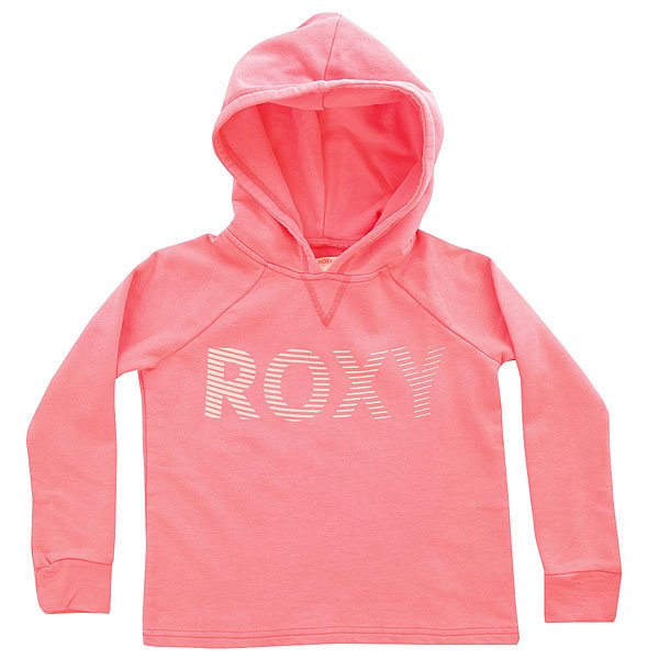 фото Толстовка классическая детская Roxy Ukulelerxymove Neon Grapefruit