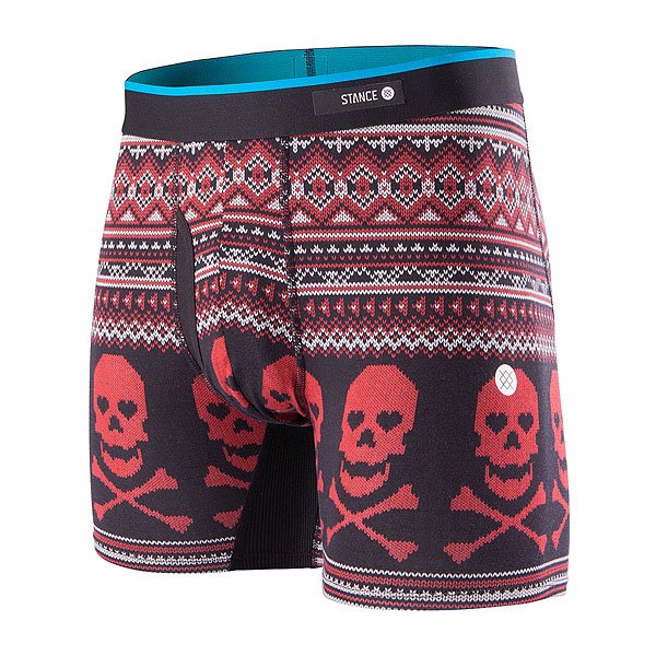 фото Трусы Stance Basilone Valentine Bones Red