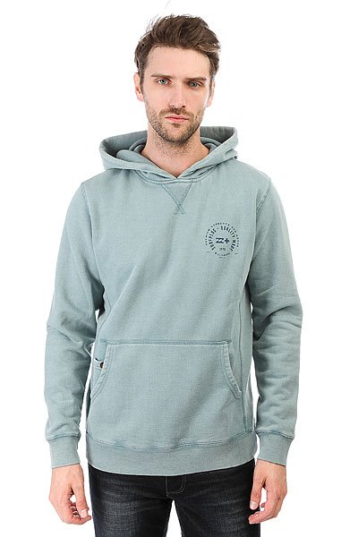 фото Толстовка кенгуру Billabong Pullover Wave Wash Light Steel