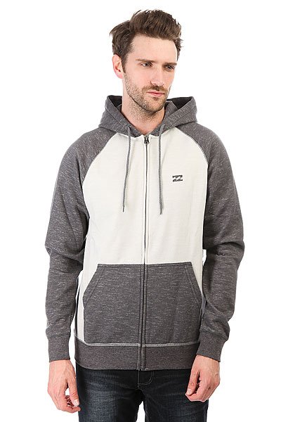 фото Толстовка классическая Billabong Balance Zip Hood Grey Heather