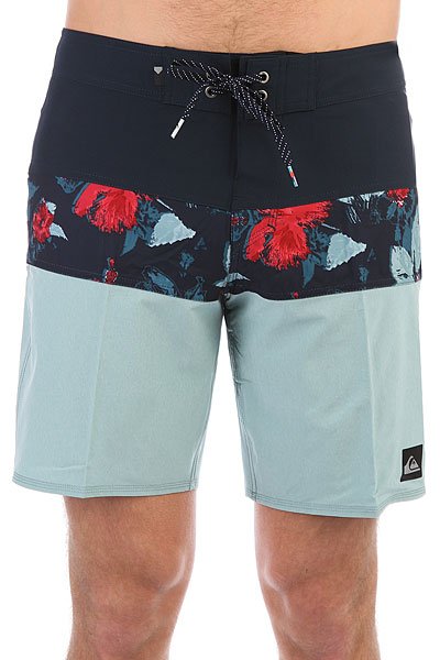 фото Шорты пляжные Quiksilver Panelblockeve19 Stone Blue