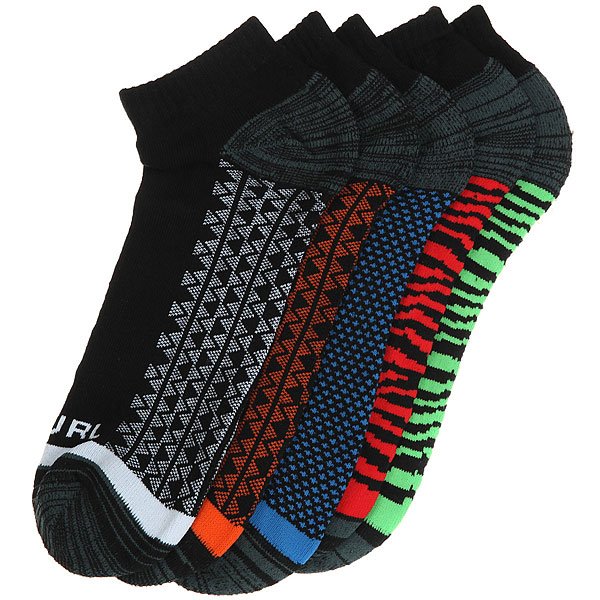 фото Носки низкие Rip Curl Pop Ankle Sock 5-pack Black