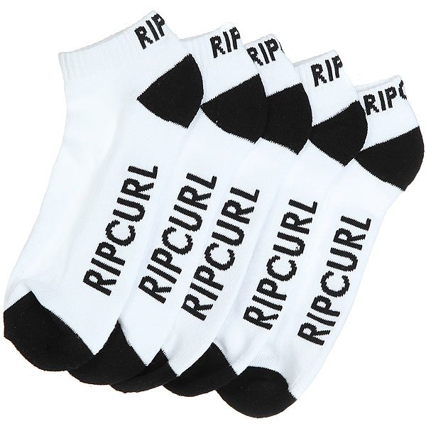 фото Носки низкие Rip Curl Ankle Sock 5-pk White