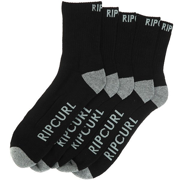 фото Носки средние Rip Curl Crew Sock 5-pack Black