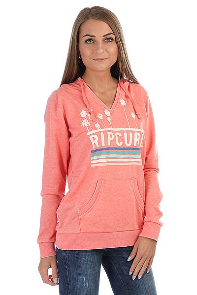 фото Толстовка кенгуру женская Rip Curl Sun And Surf Hooded Fleece Georgia Peach