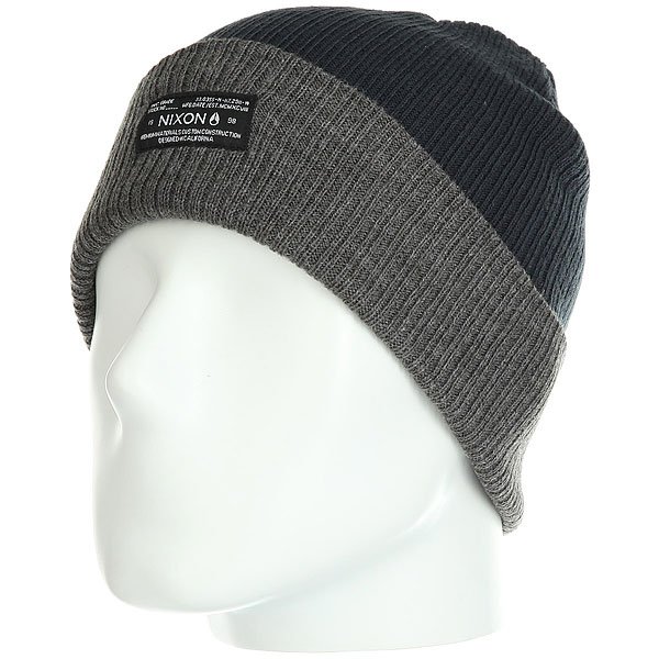 фото Шапка Nixon Relic Beanie Navy/Gray