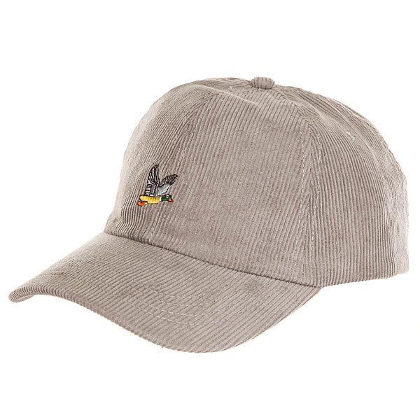 

Бейсболка классическая Запорожец Corduory Cap Grey