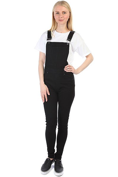 фото Комбинезон женский Cheap Monday Dungaree Spray Black