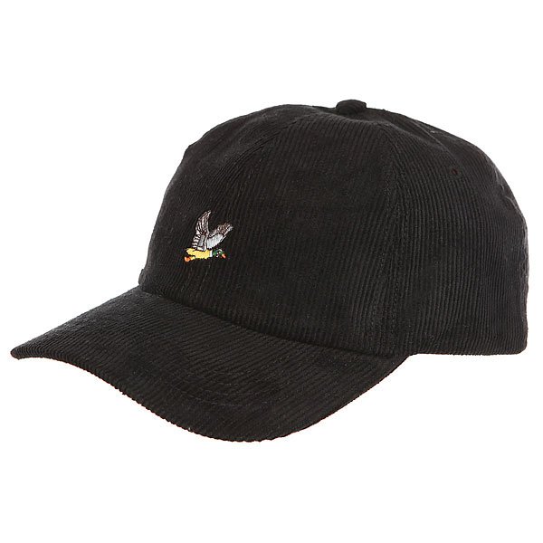 фото Бейсболка классическая Запорожец Corduory Cap Black