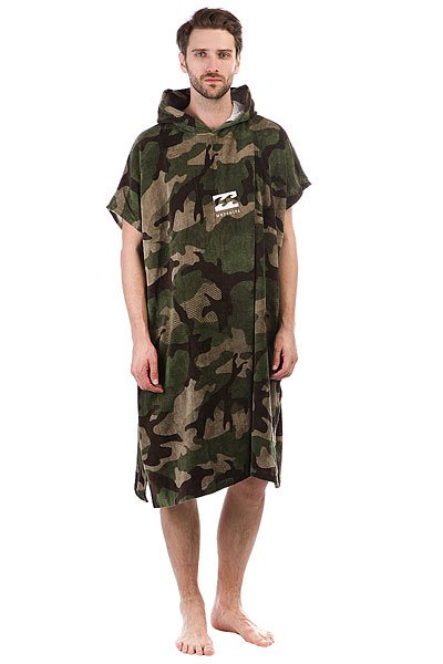 

Пончо Billabong Vader Hoodie Towel Camo