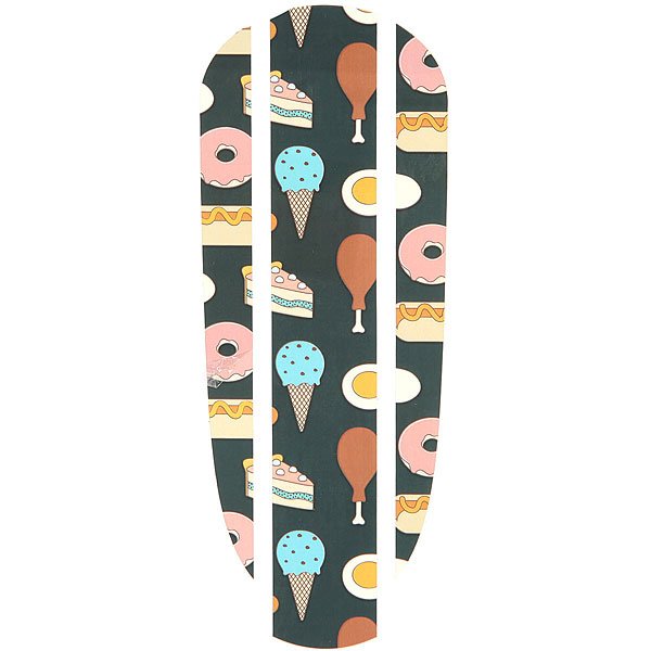 

Наклейка на деку Пластборд Food Sticker 22.5 Black/Multi