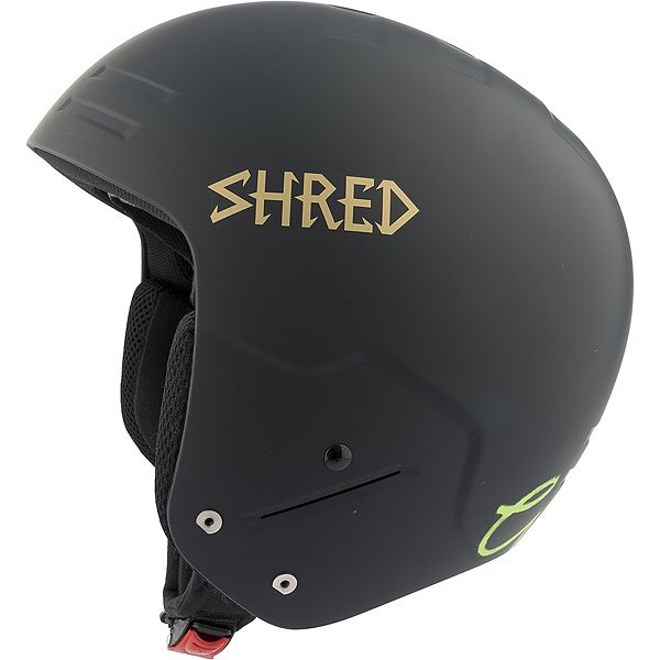 фото Шлем для сноуборда Shred Basher Noshock Lara Gut Signature Black/Gold