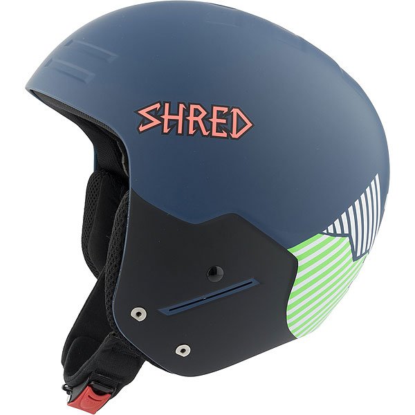 фото Шлем для сноуборда Shred Basher Noshock Needmoresnow Navy Blue/Green