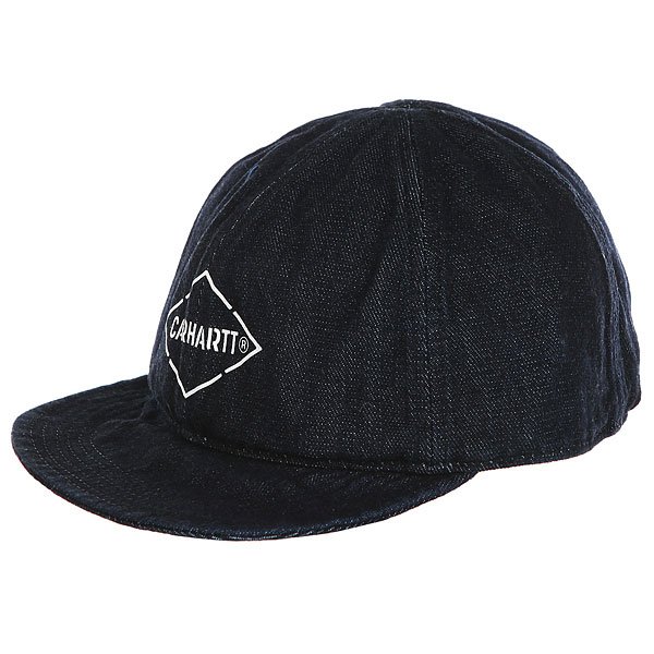 фото Бейсболка с прямым козырьком Carhartt WIP i022632 Blue Rinsed