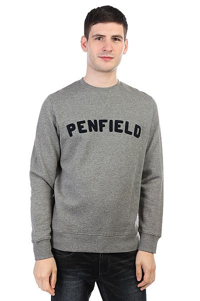 фото Толстовка свитшот Penfield Brookport Sweat Grey