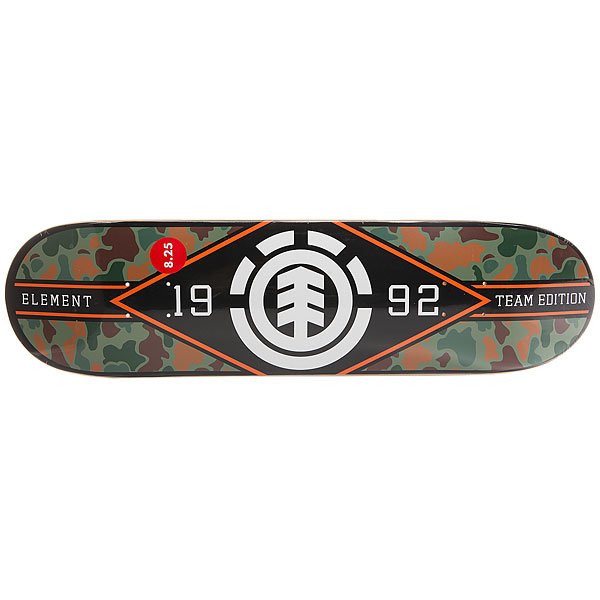 фото Дека для скейтборда для скейтборда Element Jungle M. League Multi 31.75 x 8.2 (20.8 см)